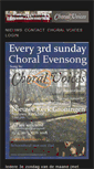 Mobile Screenshot of choralvoices.nl